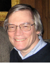 Physicist Alan Guth at Trinity College, Cambridge, U.K. December 2007. Image courtesy of Betsy Devine.